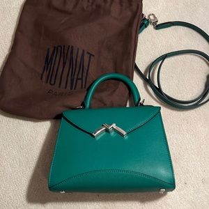 New. Moynat Gabrielle BB. silver hardware